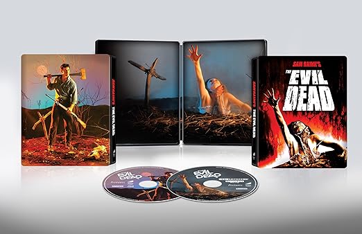 The Evil Dead (1981) 45th Anniversary 4K Steelbook — Pre-Order Now!