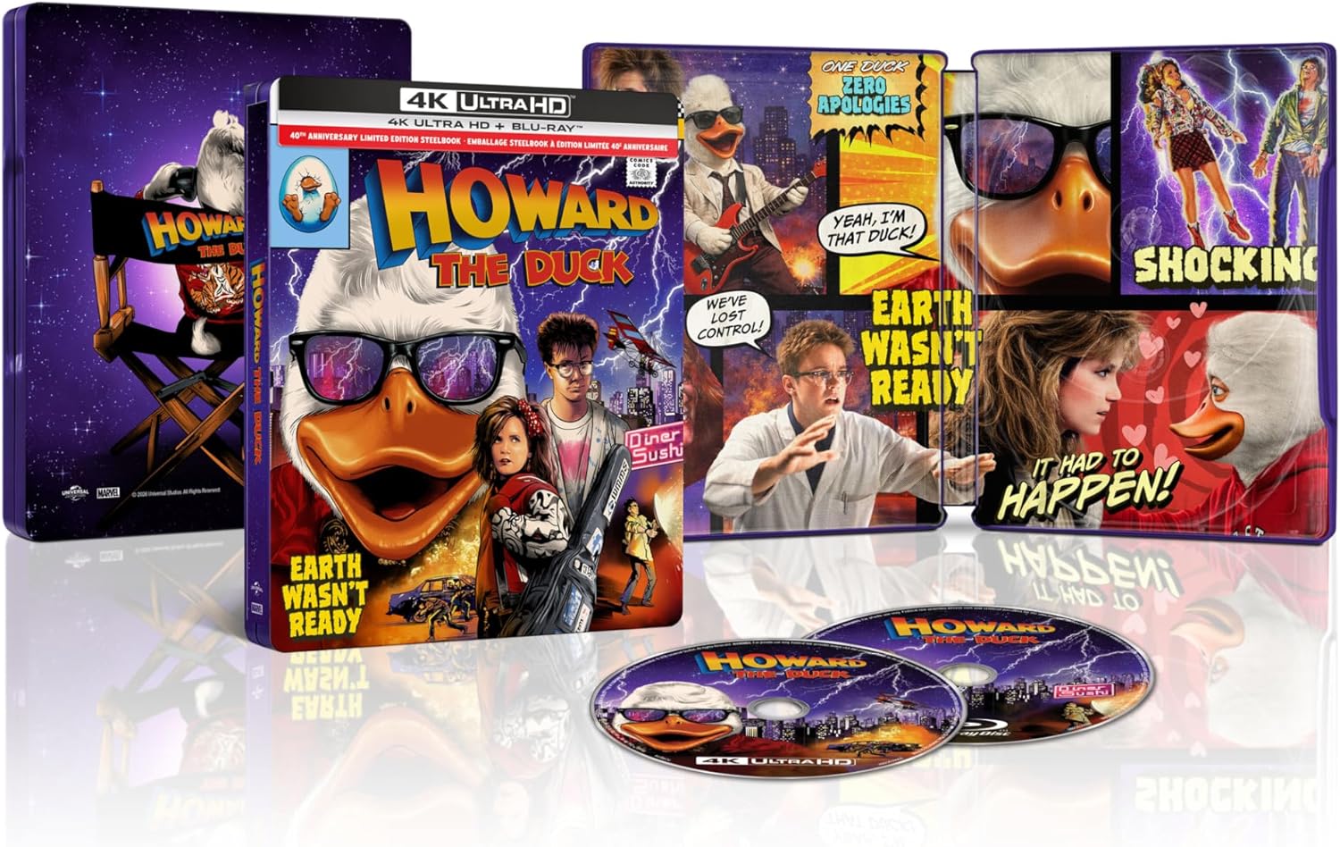Pre-Order Alert: Howard the Duck Gets a 40th Anniversary 4K Steelbook — and It’s About Time!