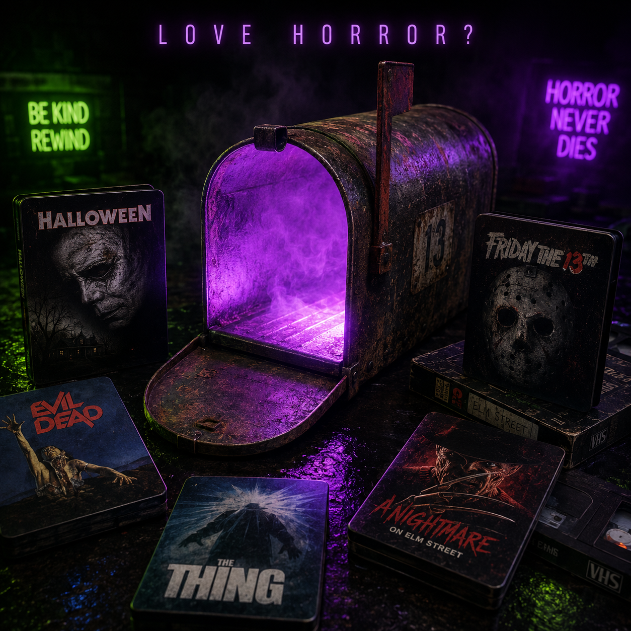 Love Horror Mailbox