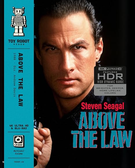 🛒 Pre-Order Alert: Above the Law 4K Blu-ray