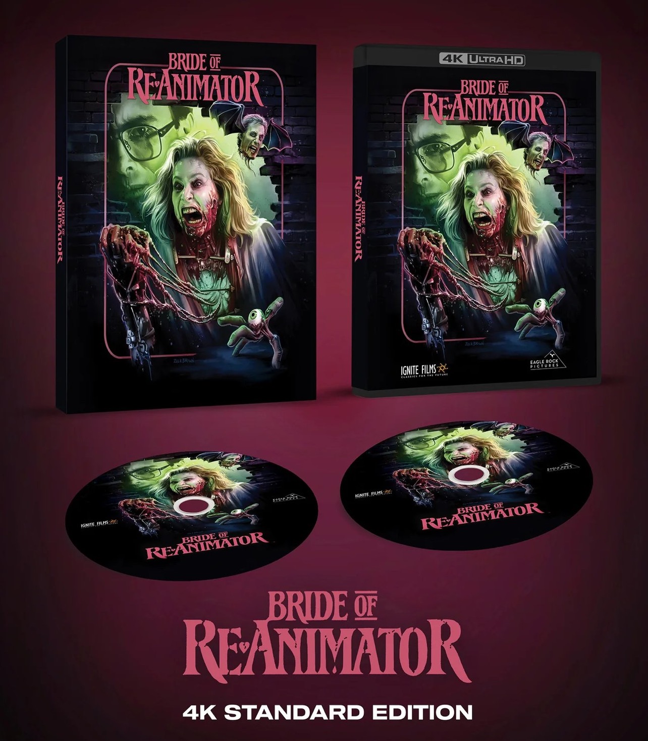 🇺🇸 Pre-Order Alert: Bride of Re-Animator 4K & Blu-ray
