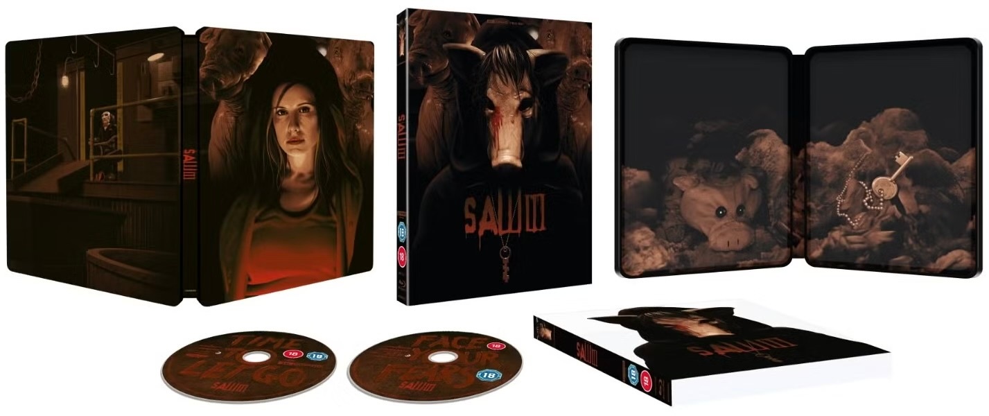 🇬🇧 Pre-Order Alert: Saw III 4K SteelBook