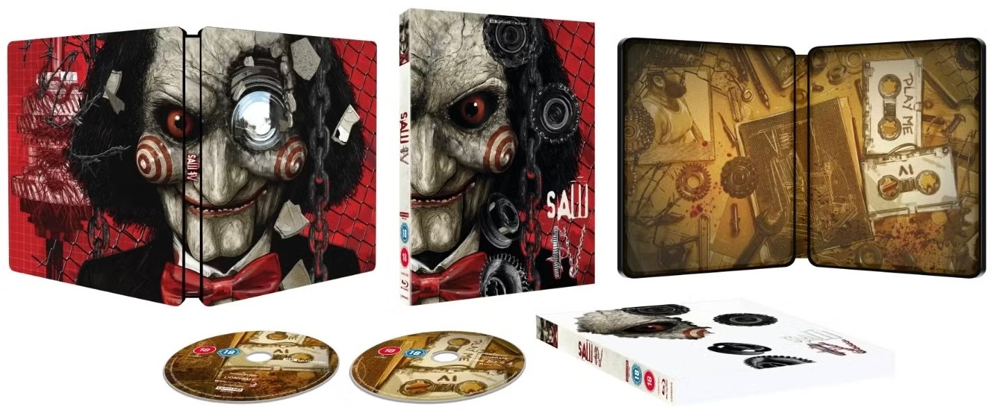 🇬🇧 Pre-Order Alert: Saw IV 4K SteelBook