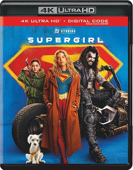 🇺🇸🇨🇦 New Release: Supergirl 4K & Blu-ray