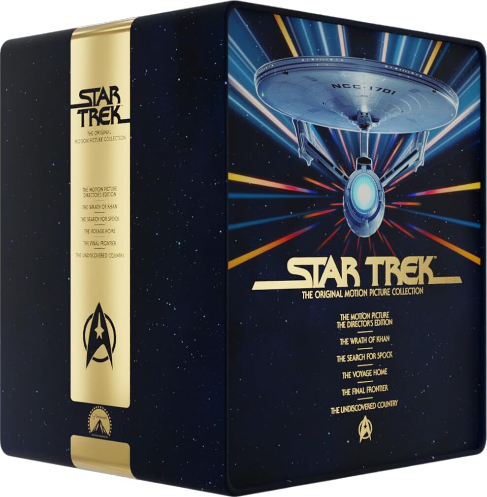 🇬🇧 Pre-Order Alert: Star Trek: The Collection Library Case 4K SteelBook