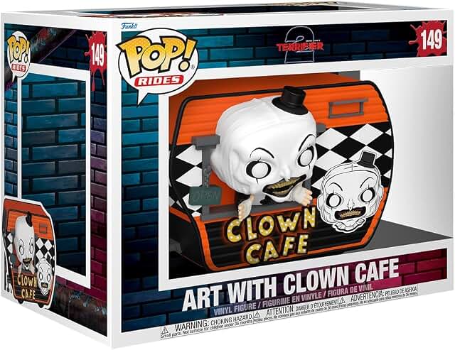 🤡 Pre-Order Alert: Funko Pop! Terrifier – Art with Clown Café