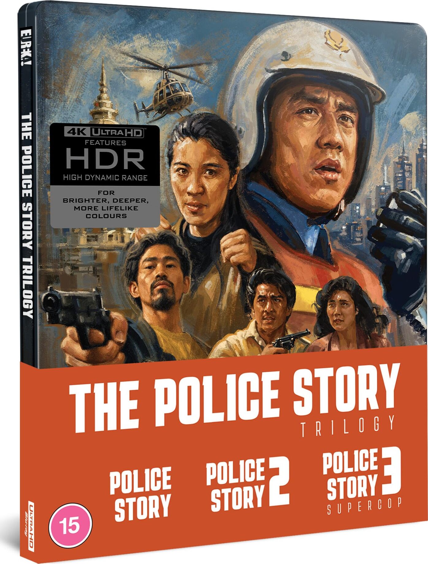 👮 Pre-Order Alert: The Police Story Trilogy 4K SteelBook