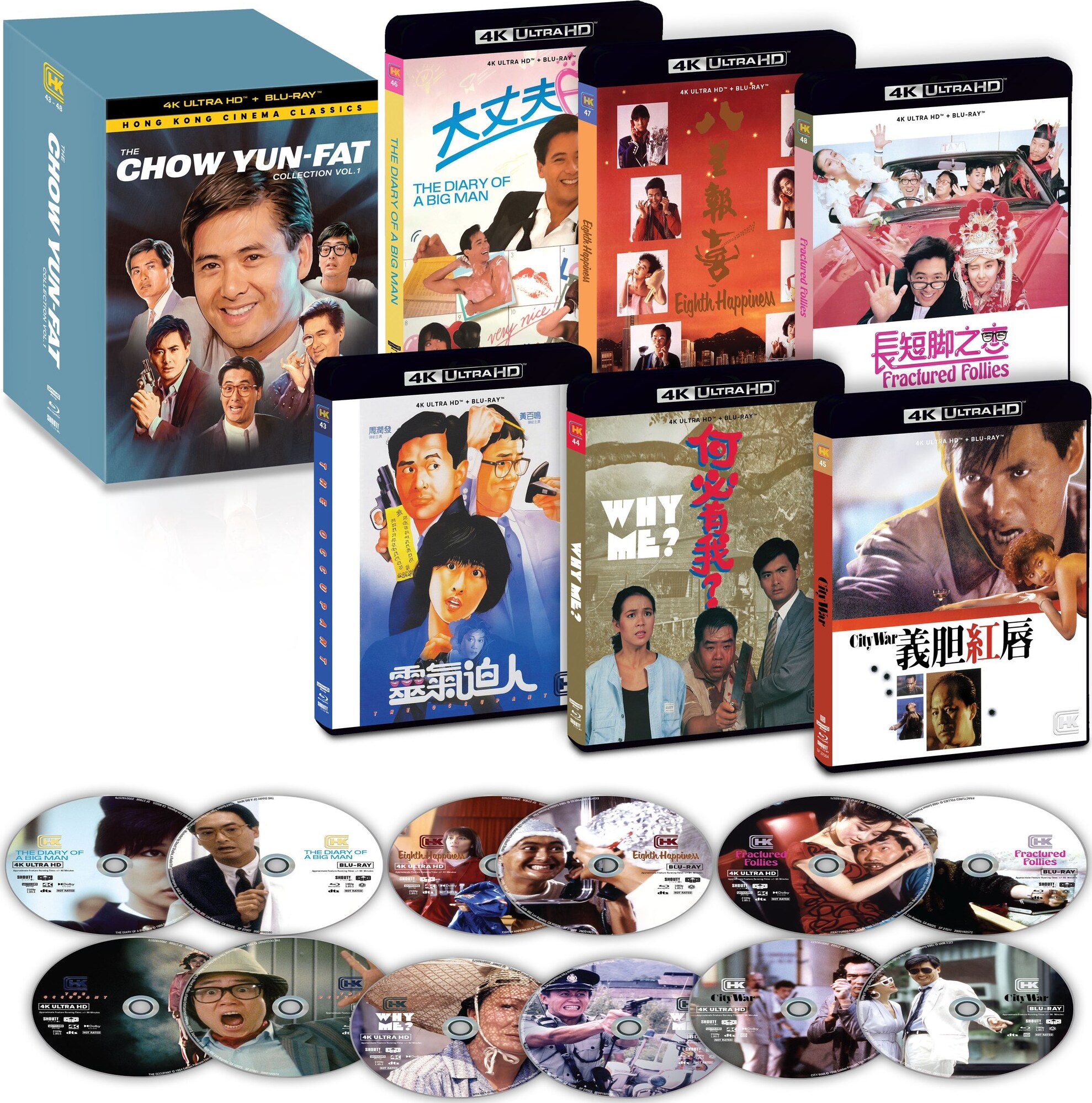 🇨🇦 Pre-Order Alert: The Chow Yun-Fat Collection Vol. 1 4K