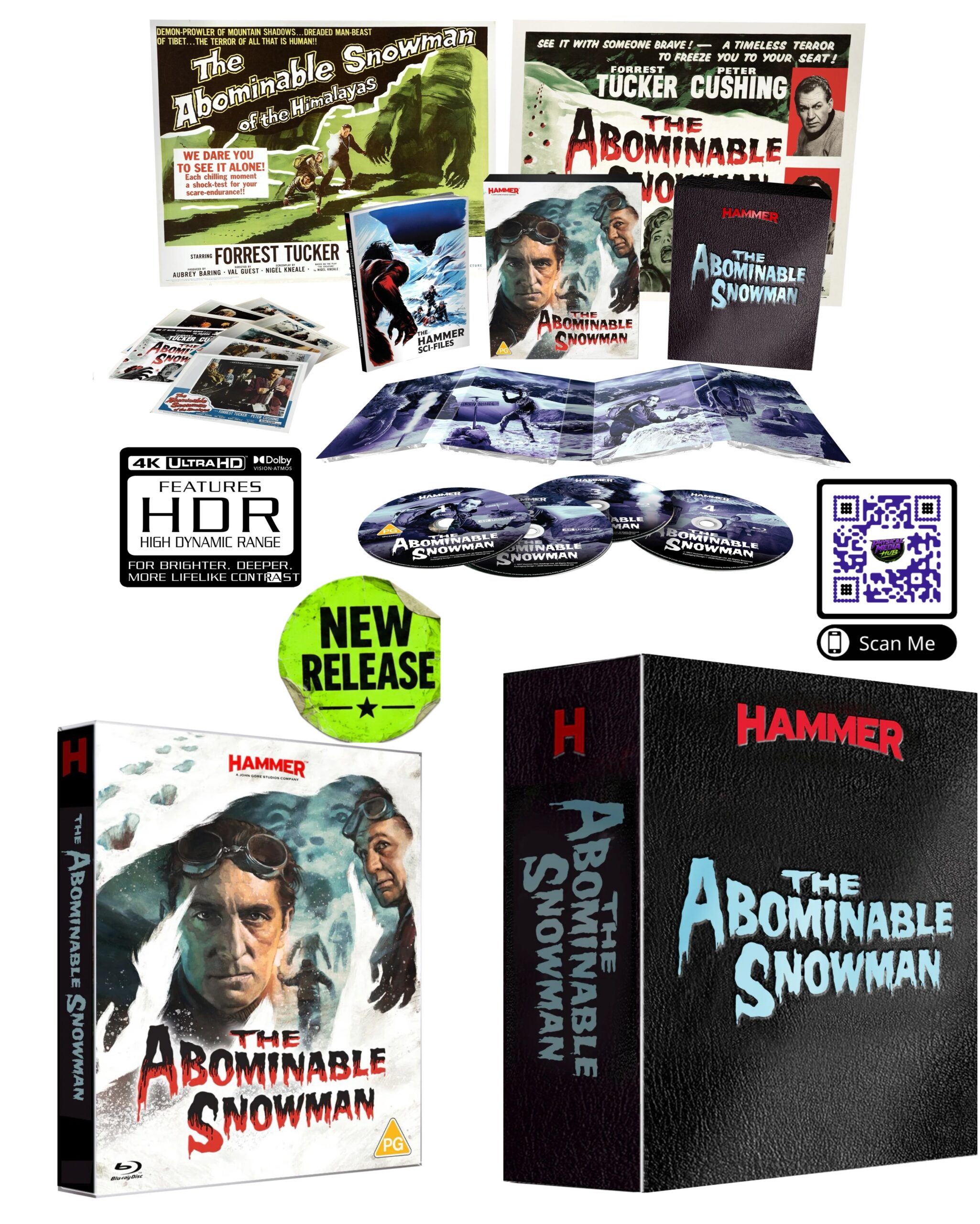 🇬🇧 New Release: The Abominable Snowman Blu-ray & 4K