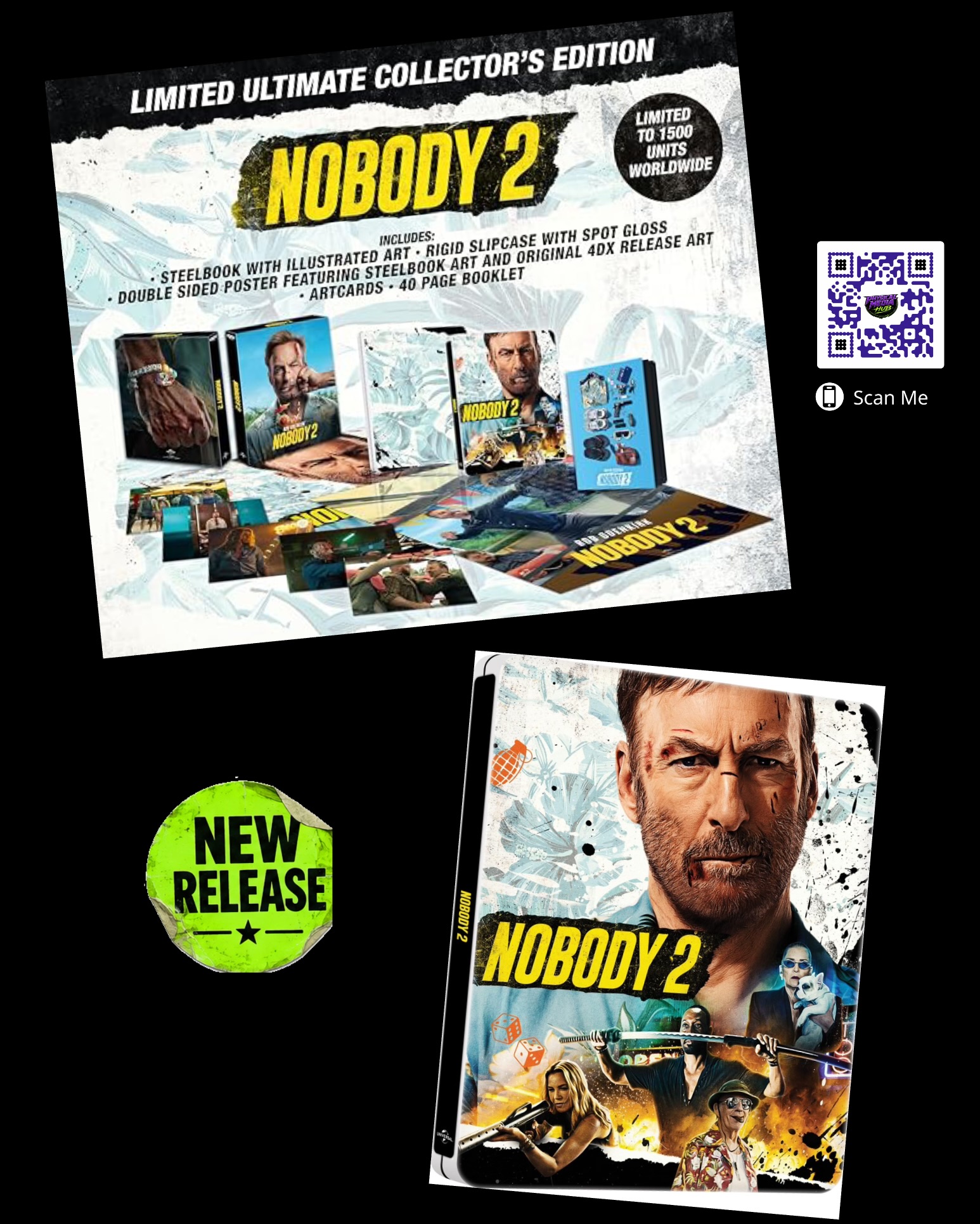 🇬🇧 New Release: Nobody 2 4K SteelBook