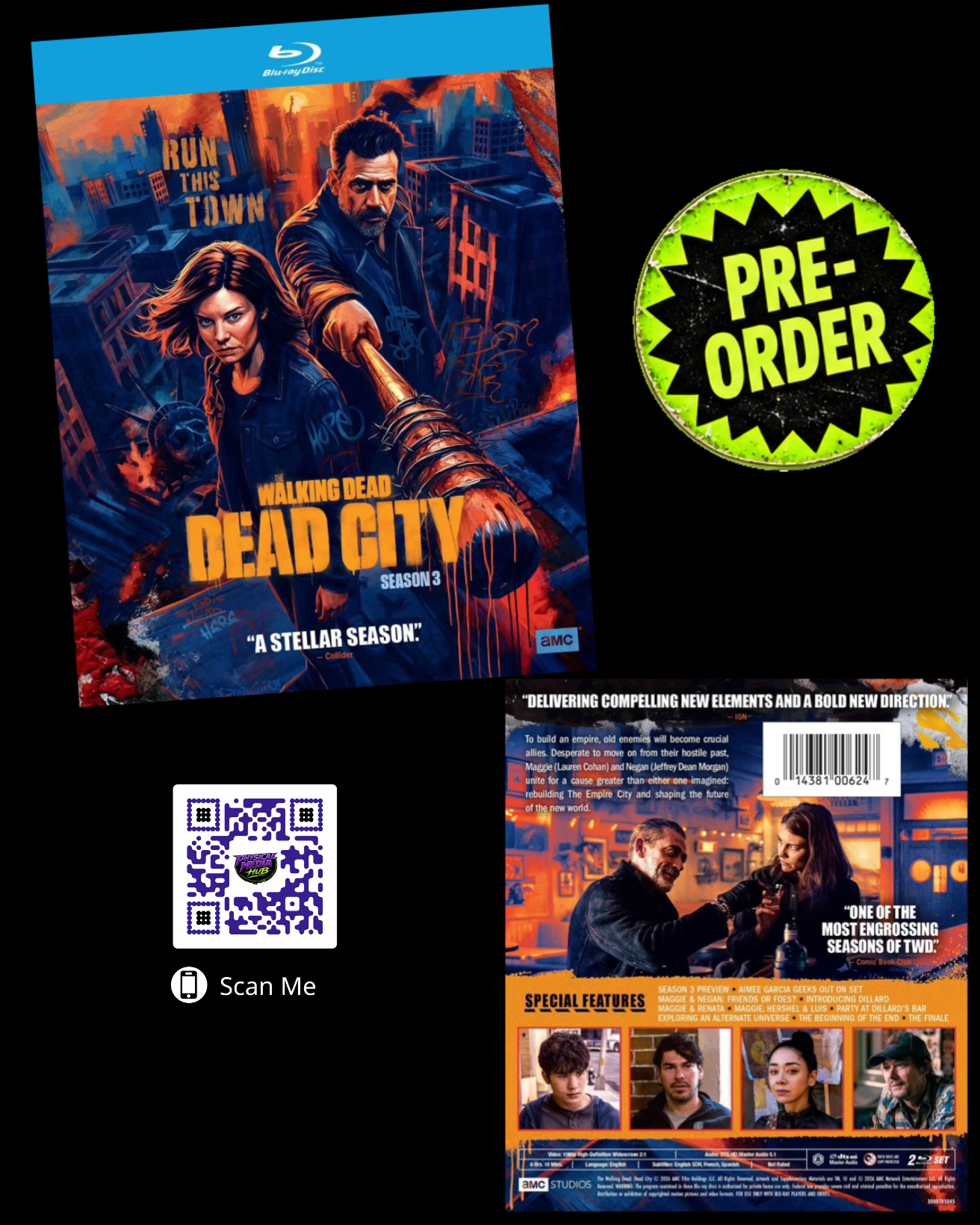 [Canada] Pre-Order Alert: The Walking Dead Dead City Season 3 Blu-ray