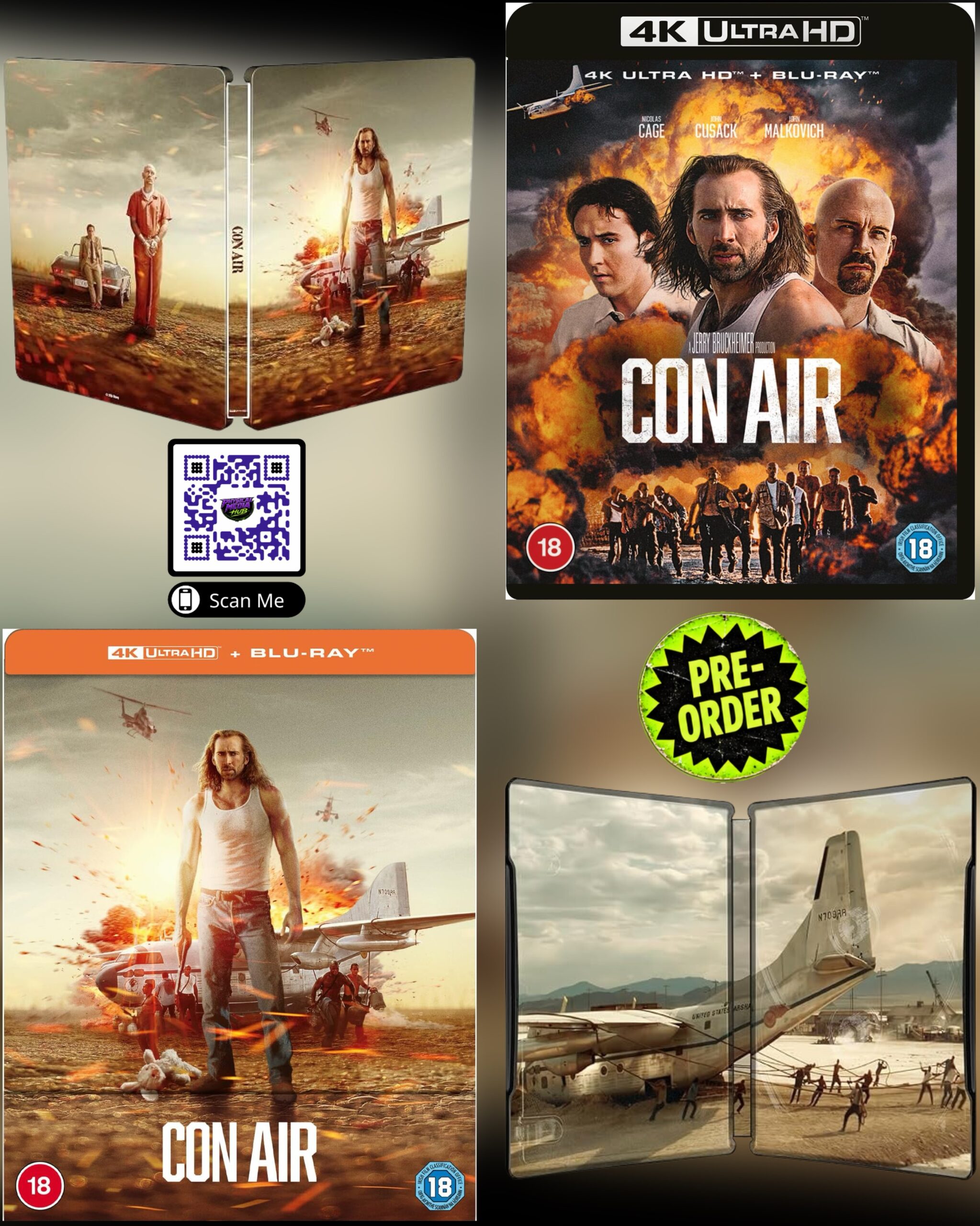 [UK] Pre-Order Alert: Con Air 4K