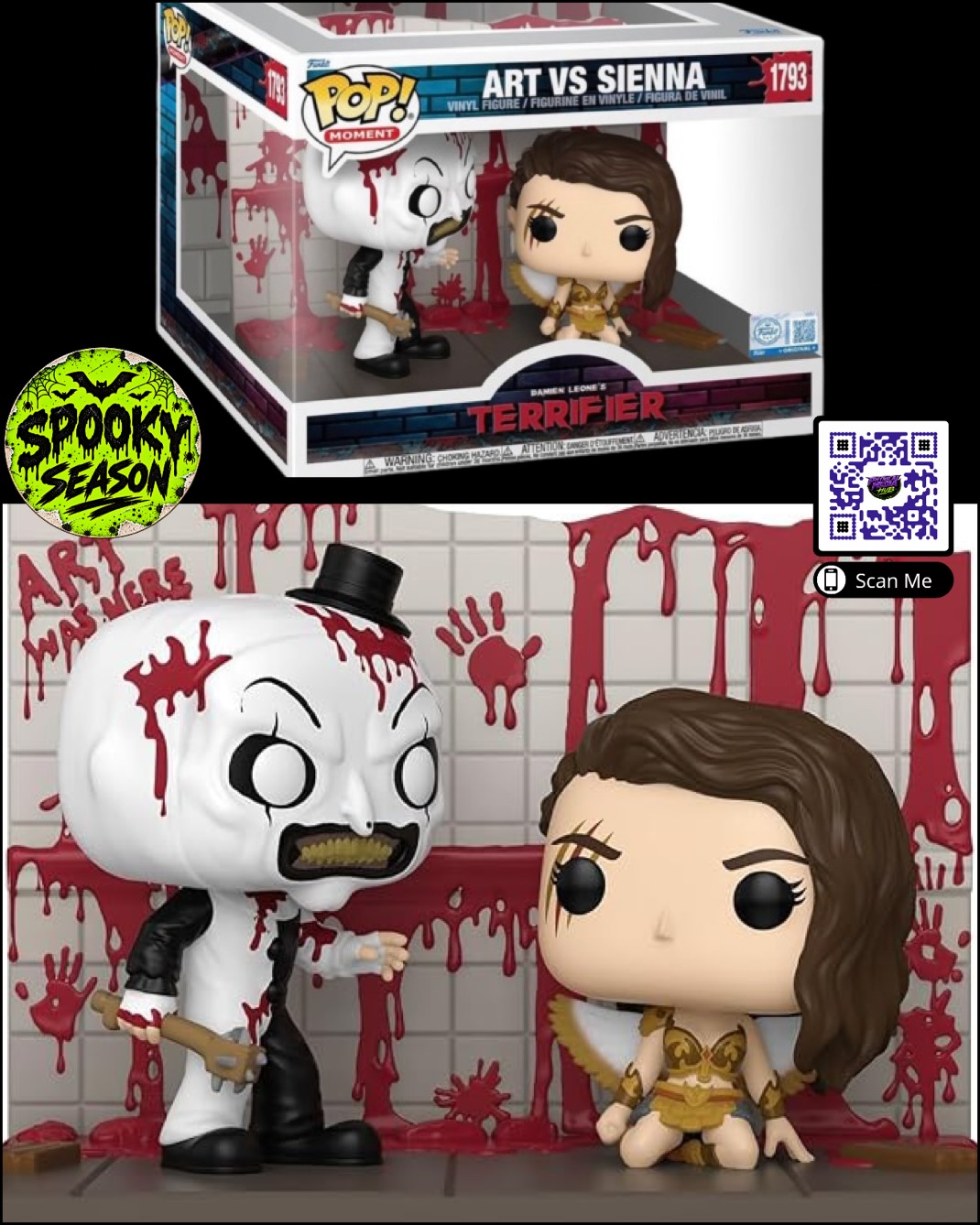 [USA] Deal Alert: Terrifier Pop! Moments Art vs Sienna