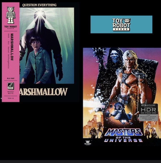 🇺🇸 New Releases Coming: Marshmallow & Masters of the Universe 4K — Toy Robot Video