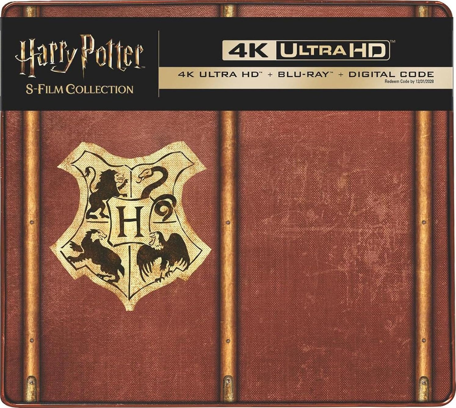 [USA] New Release: Harry Potter: 8-Film Collection 4K Blu-ray – Amazon Exclusive SteelBook