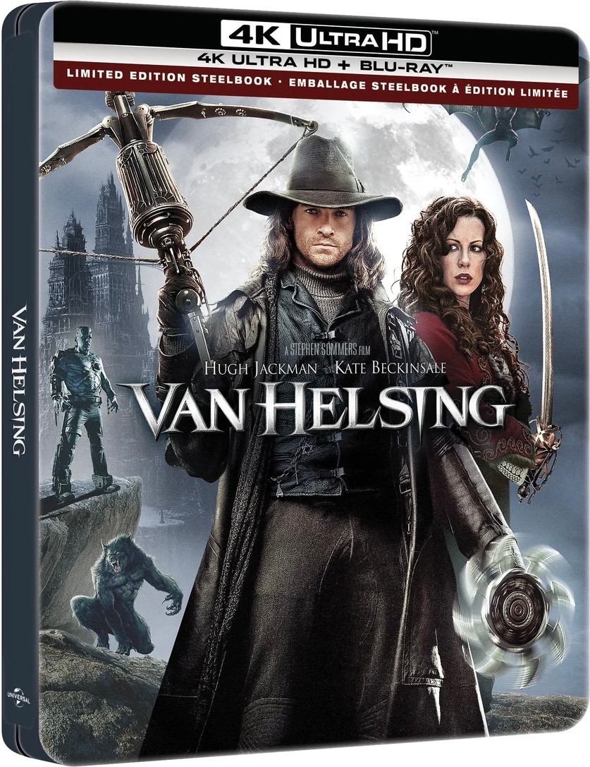 [Canada] New Release: Van Helsing 4K Blu-ray SteelBook (Canada)