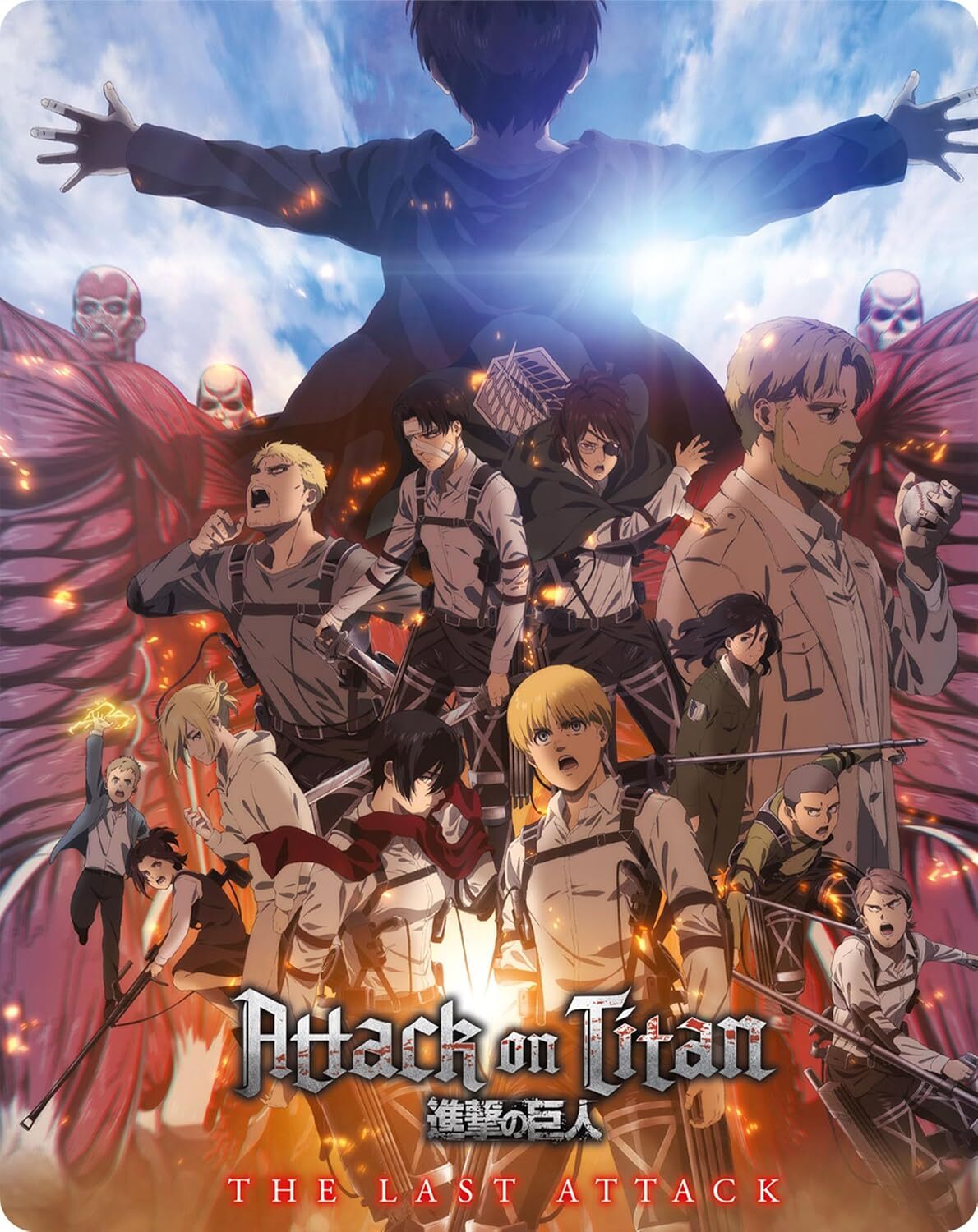 [USA] Pre-Order Alert: Attack on Titan the Movie: The Last Attack 4K SteelBook