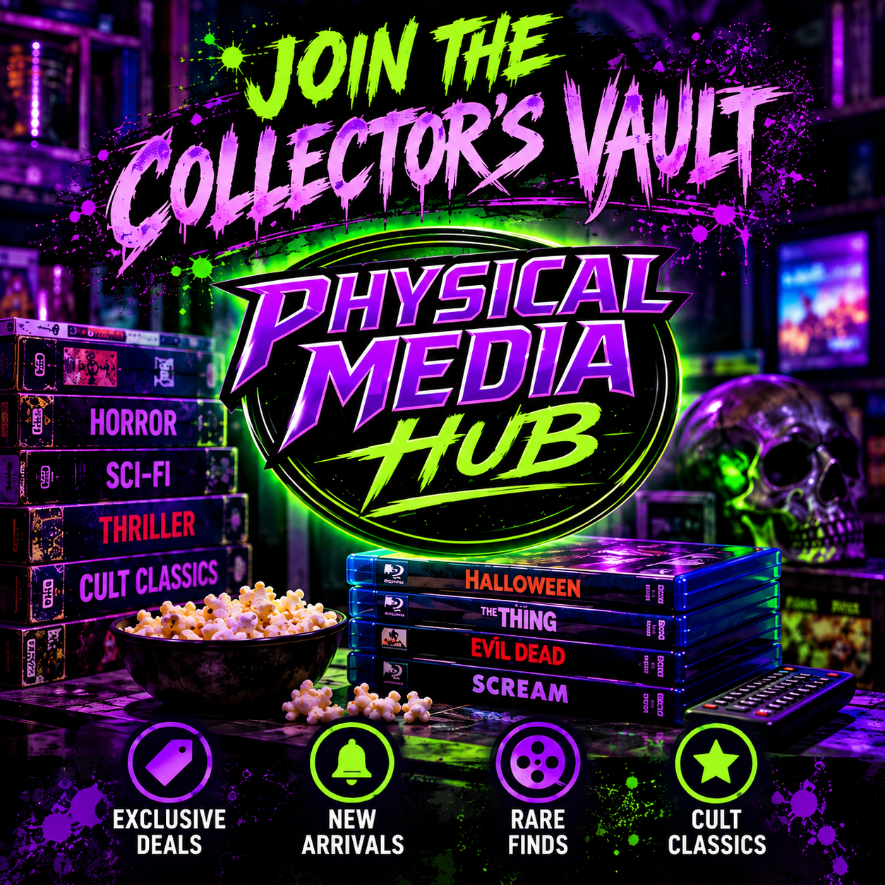 Physical Media Hub
